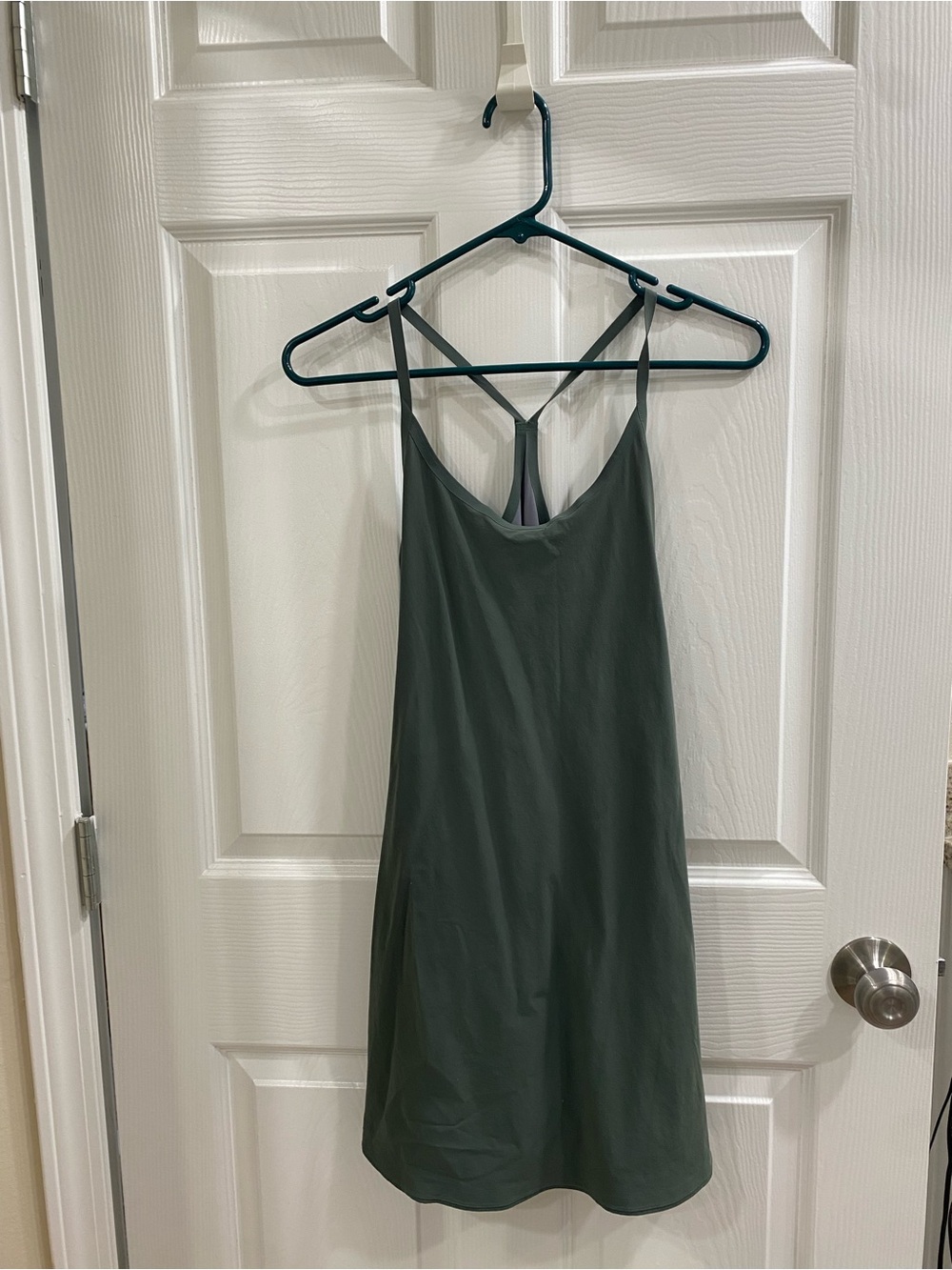 Outdoor Voices Dark Olive Exercise Dress (XS)